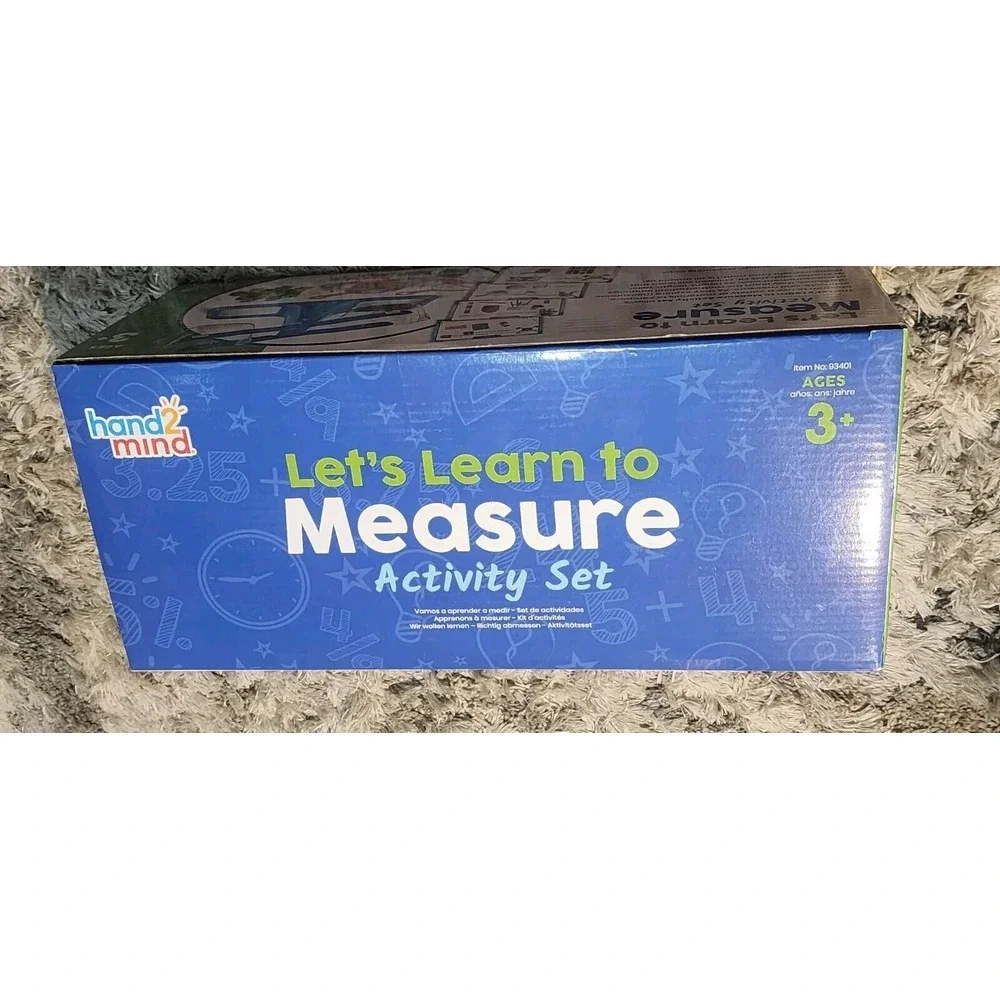 Let's Learn to Measure Activity Set - Hand2Mind School‎ Educational Kids